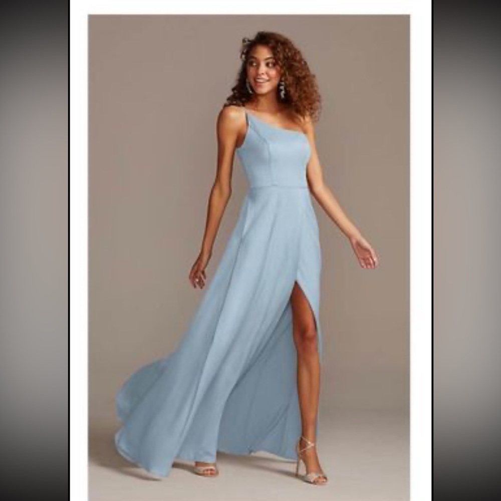 Blue David’s Bridal Bridesmaid Dress